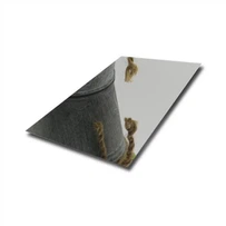 Pjanċa tal-Azzar Stainless Mirror Miksija